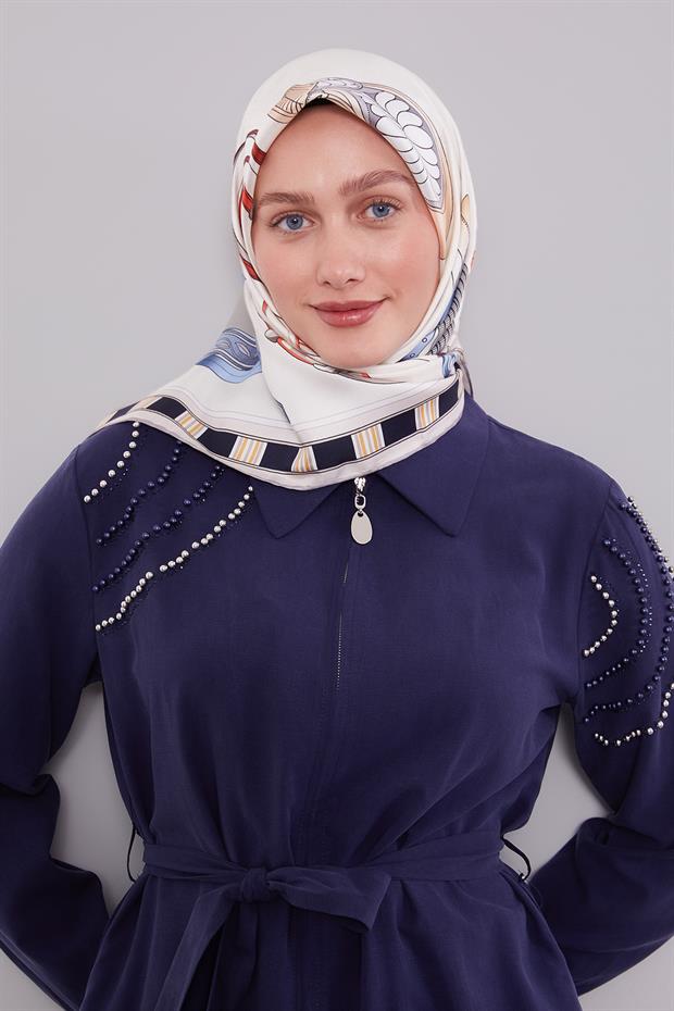 Vizon Twill İpek Eşarp Lunera Koleksiyonu