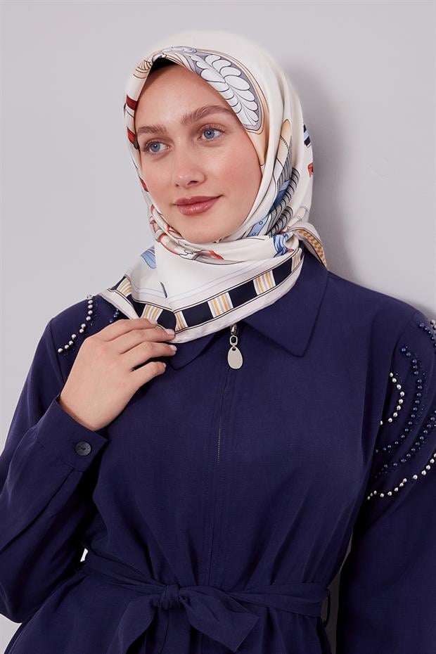 Vizon Twill İpek Eşarp Lunera Koleksiyonu