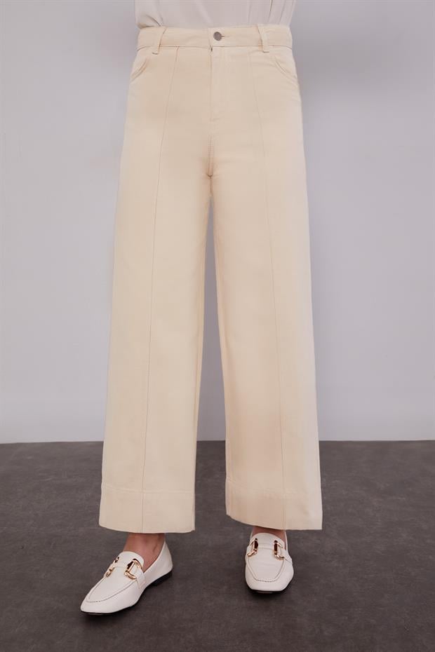 Vizon Wideleg Pantolon