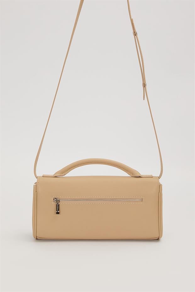 Vizon Yatay Form Omuz Çantası