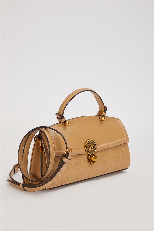 Vizon Yuvarlak Lvd Kilitli El Çantası