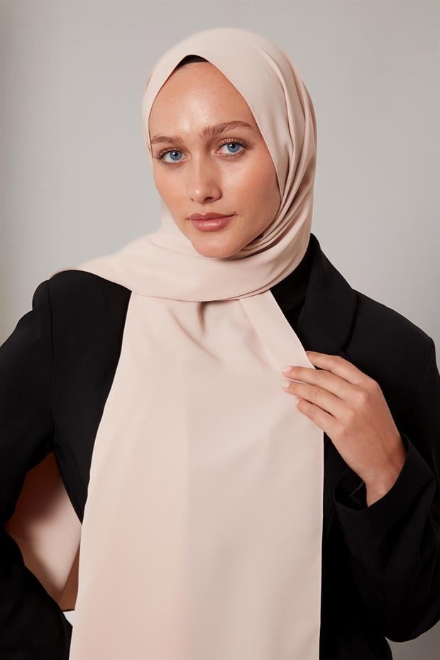 Yavruağzı Düz Trend Şal