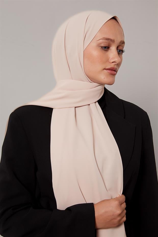 Yavruağzı Düz Trend Şal