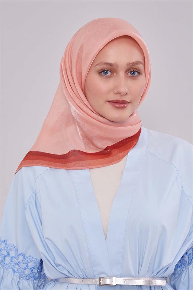 Yavruağzı Kehribar Eşarp