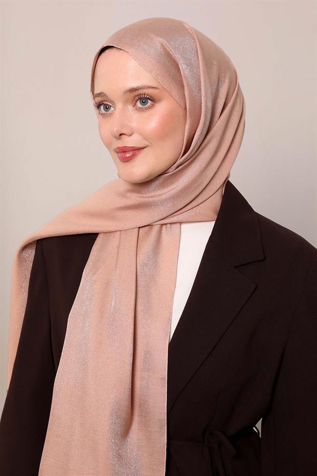 Yavruağzı Simli Bodrum Şal