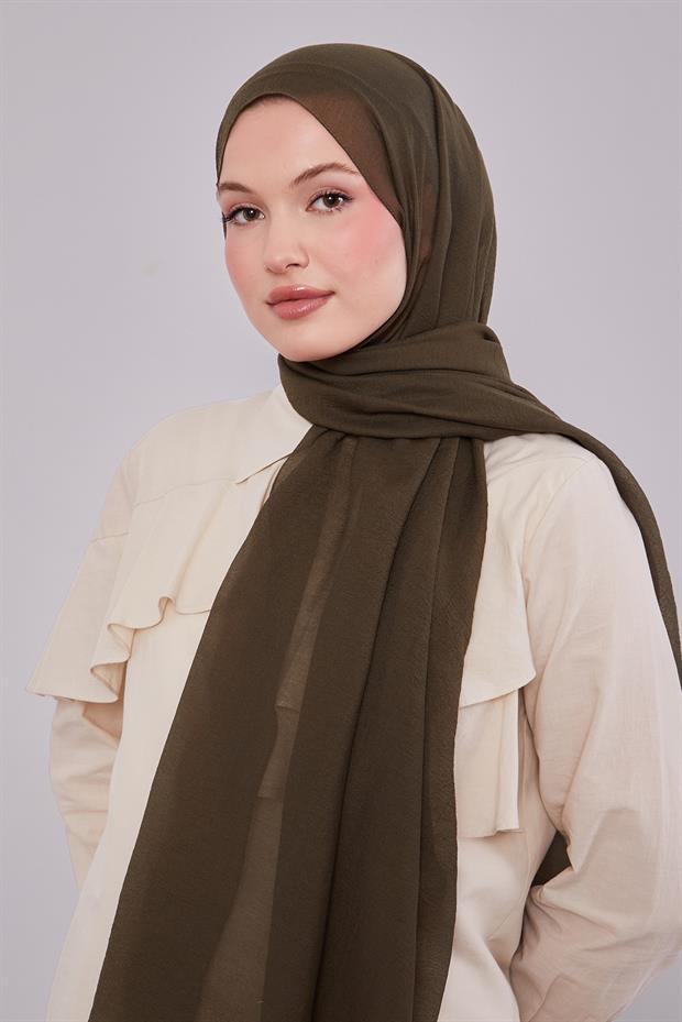 Yeşil Arlyn Düz Şal