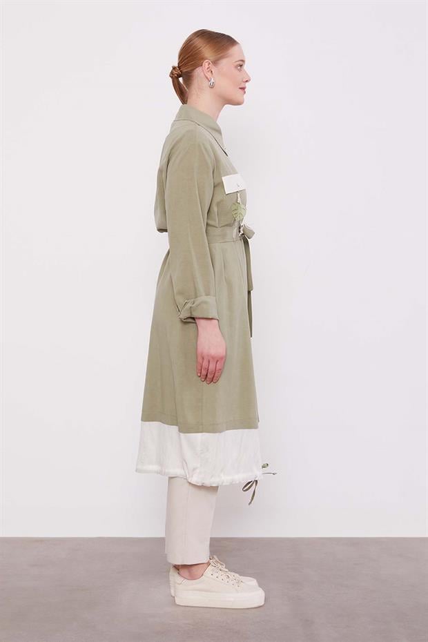 Yeşil Cep Aksesuar Detaylı Cupra Kap