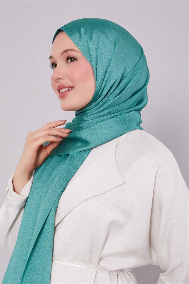 Yeşil Cristal Yoryo Şal