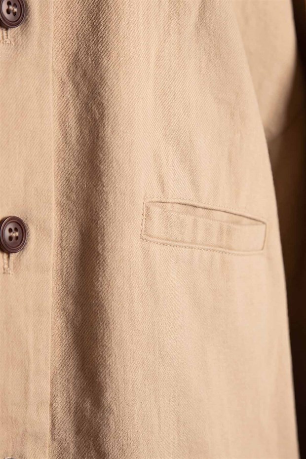 Yeşil Hakim Yaka Ceket