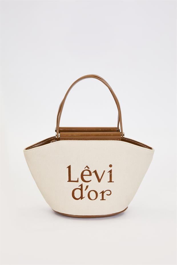 Yeşil Hasır Görünümlü El Çantası