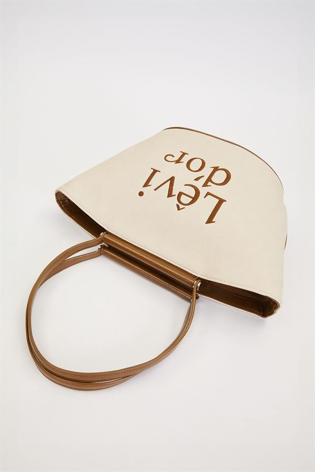 Yeşil Kumaş Görünümlü Omuz Çantası