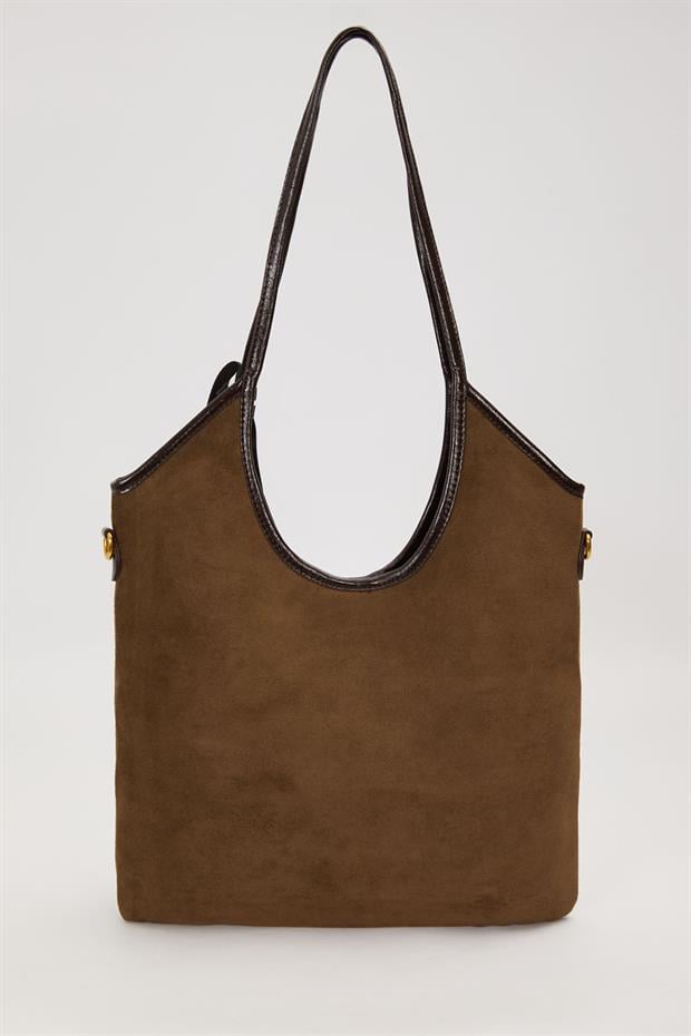 Yeşil LVD İp Askılı Omuz Çantası