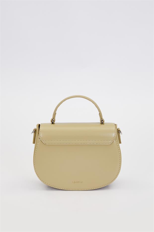 Yeşil Zincir Askı Detaylı El Çantası