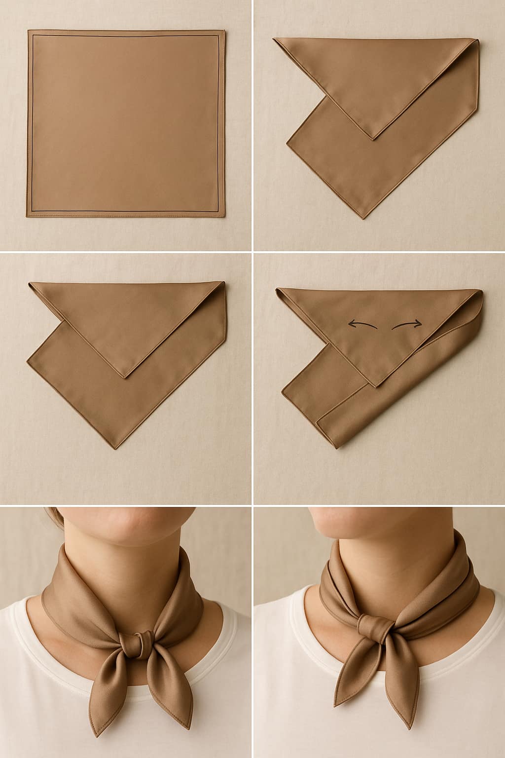 Eşarp Kırışmadan Nasıl Saklanır