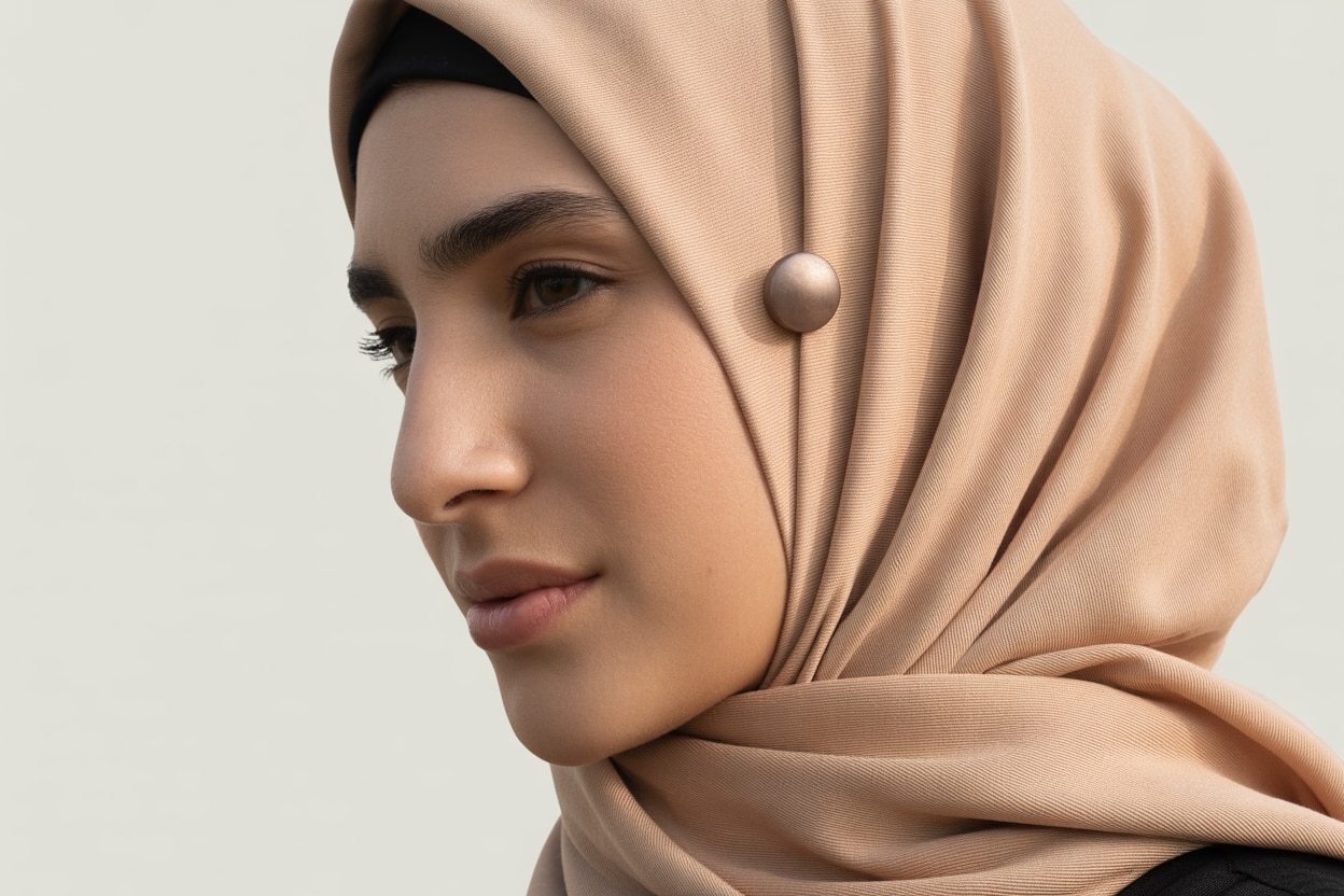 Eşarp Mıknatısı mı İğne mi