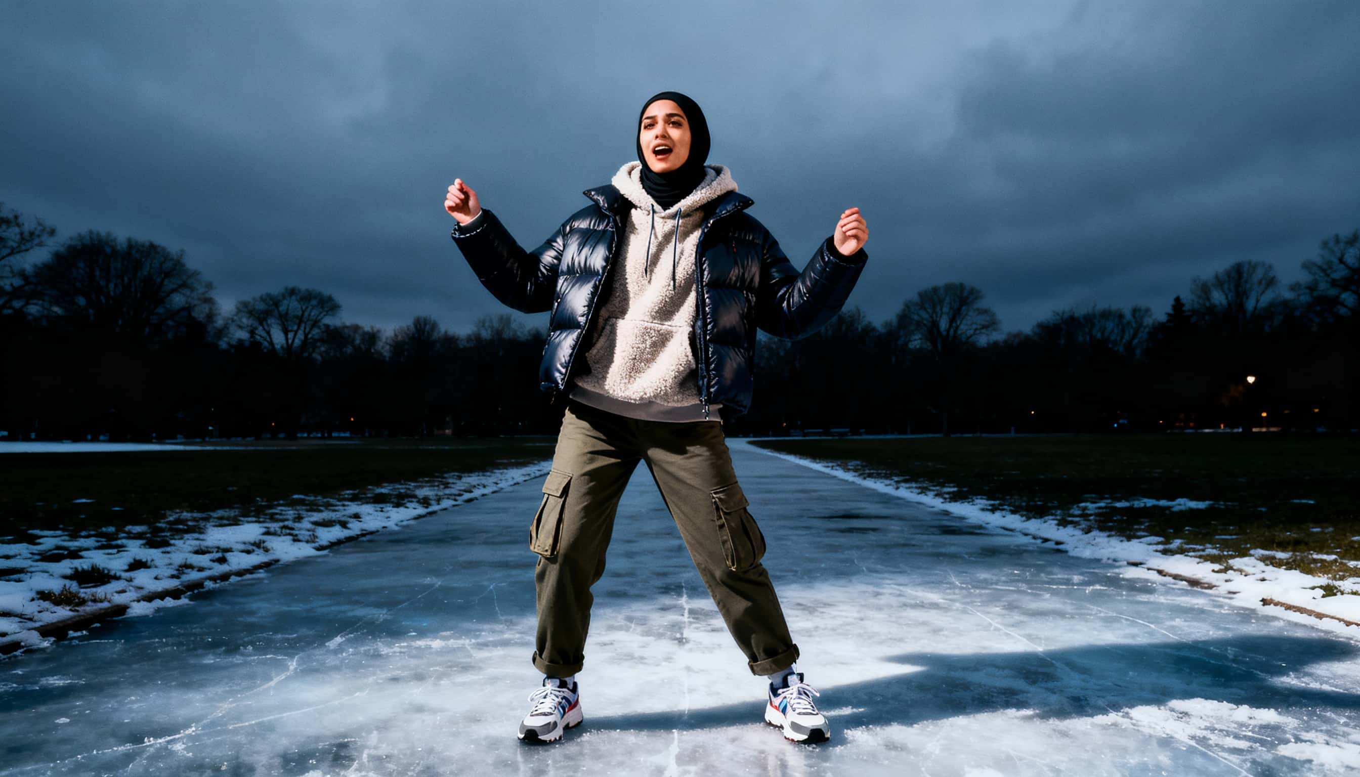 Tesettür Kış Kombinlerinde Renk Seçimi