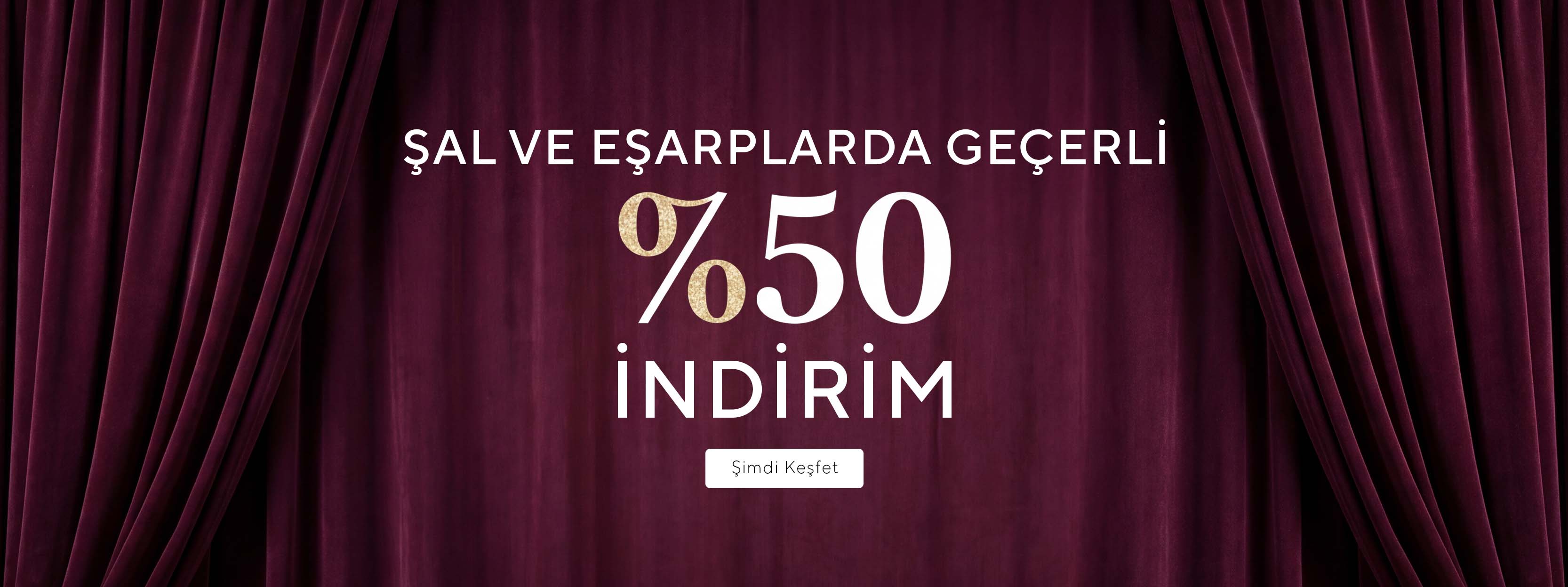 şal ve eşarp indirim