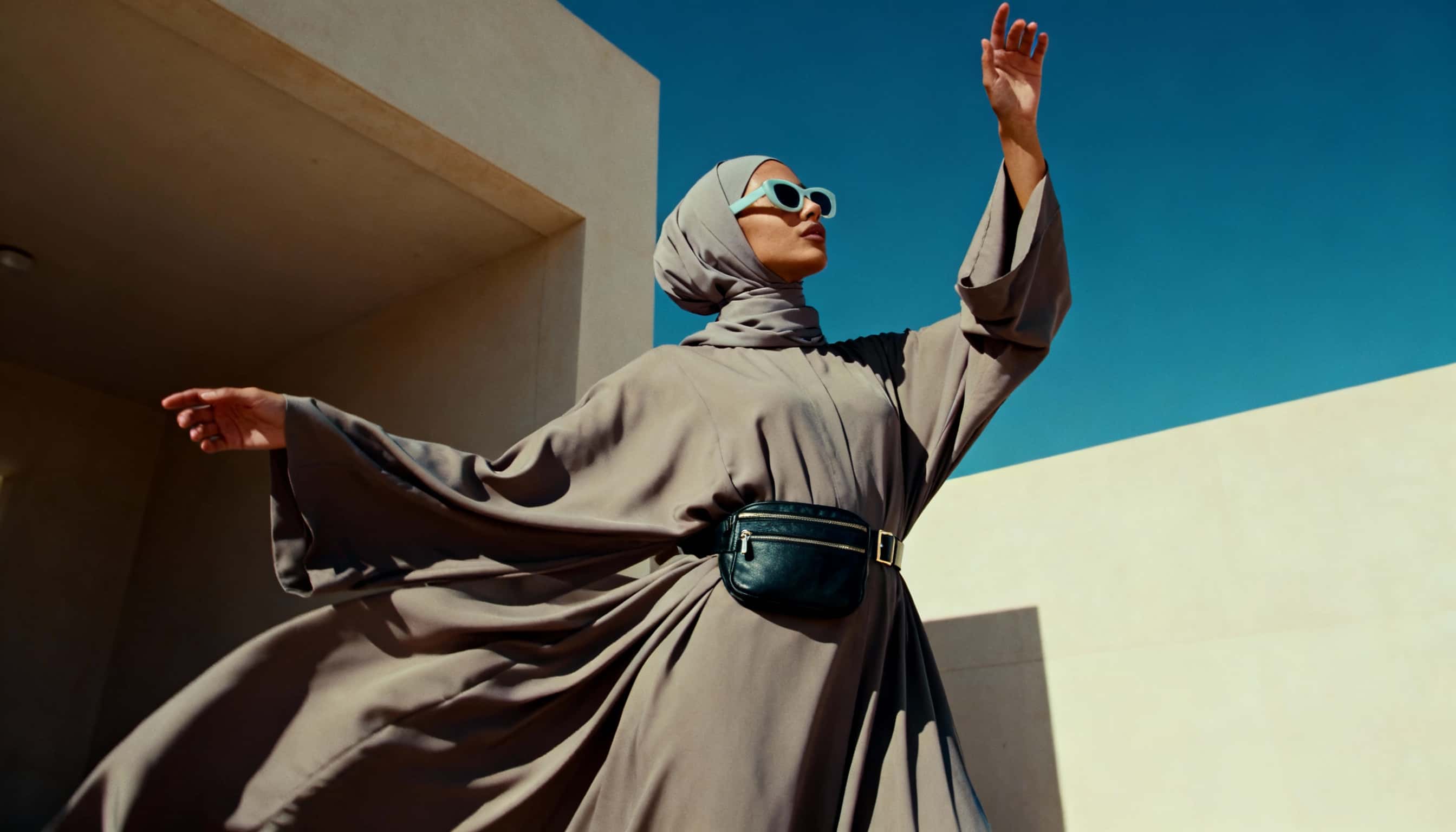 Soft Tonlarla Modern Tesettür Kombinleri