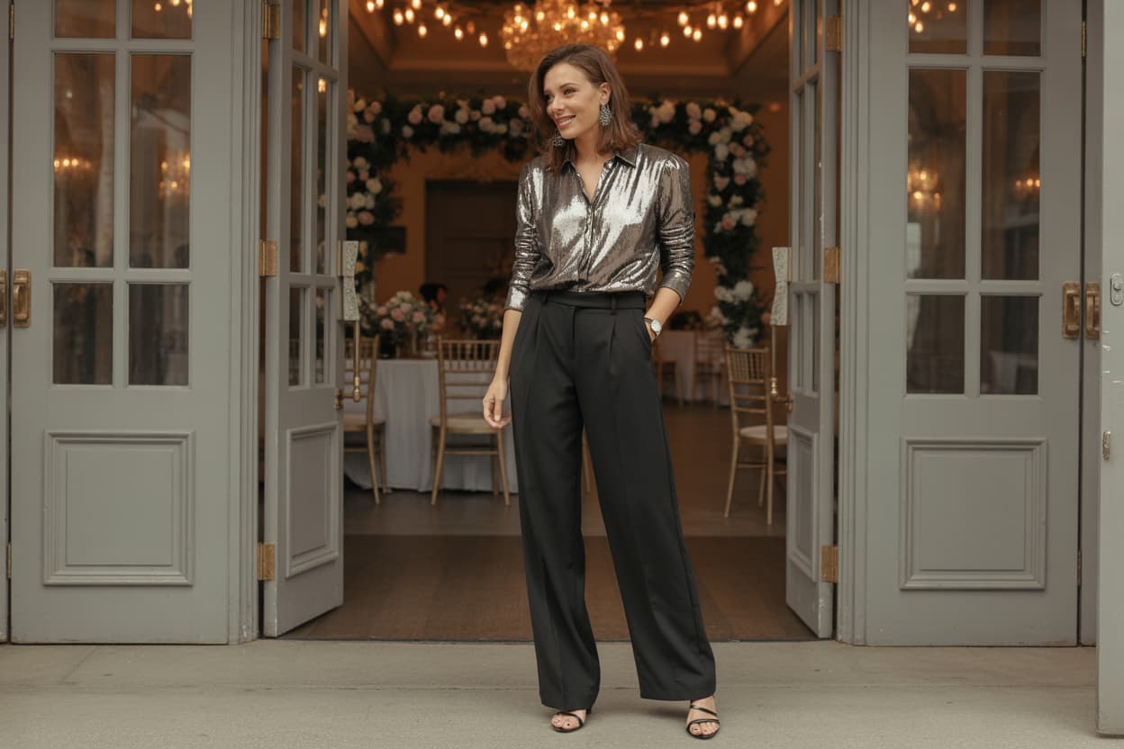 Davet Kombinleri Arasında Pantolon–Bluzun Yükselişi