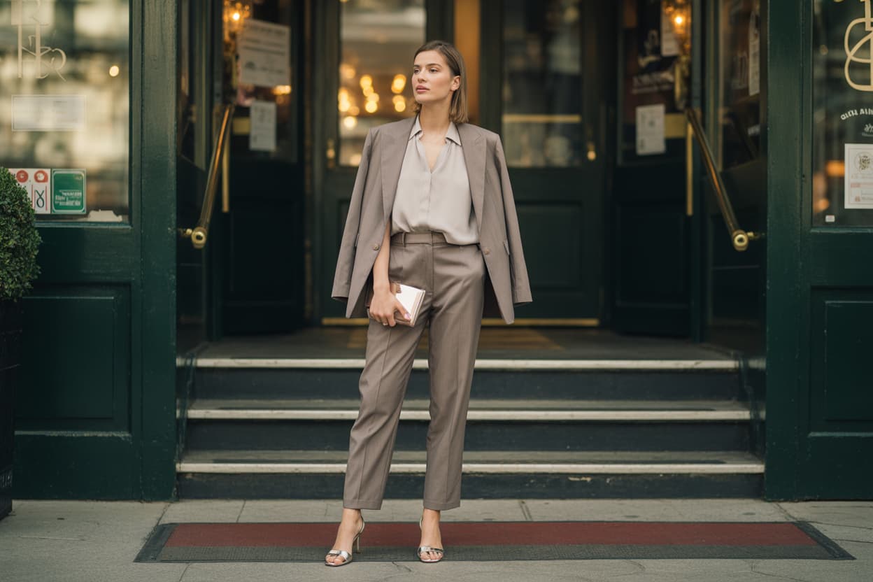 Pantolonlu Davet Kombinleri ile Özgün Bir Şıklık