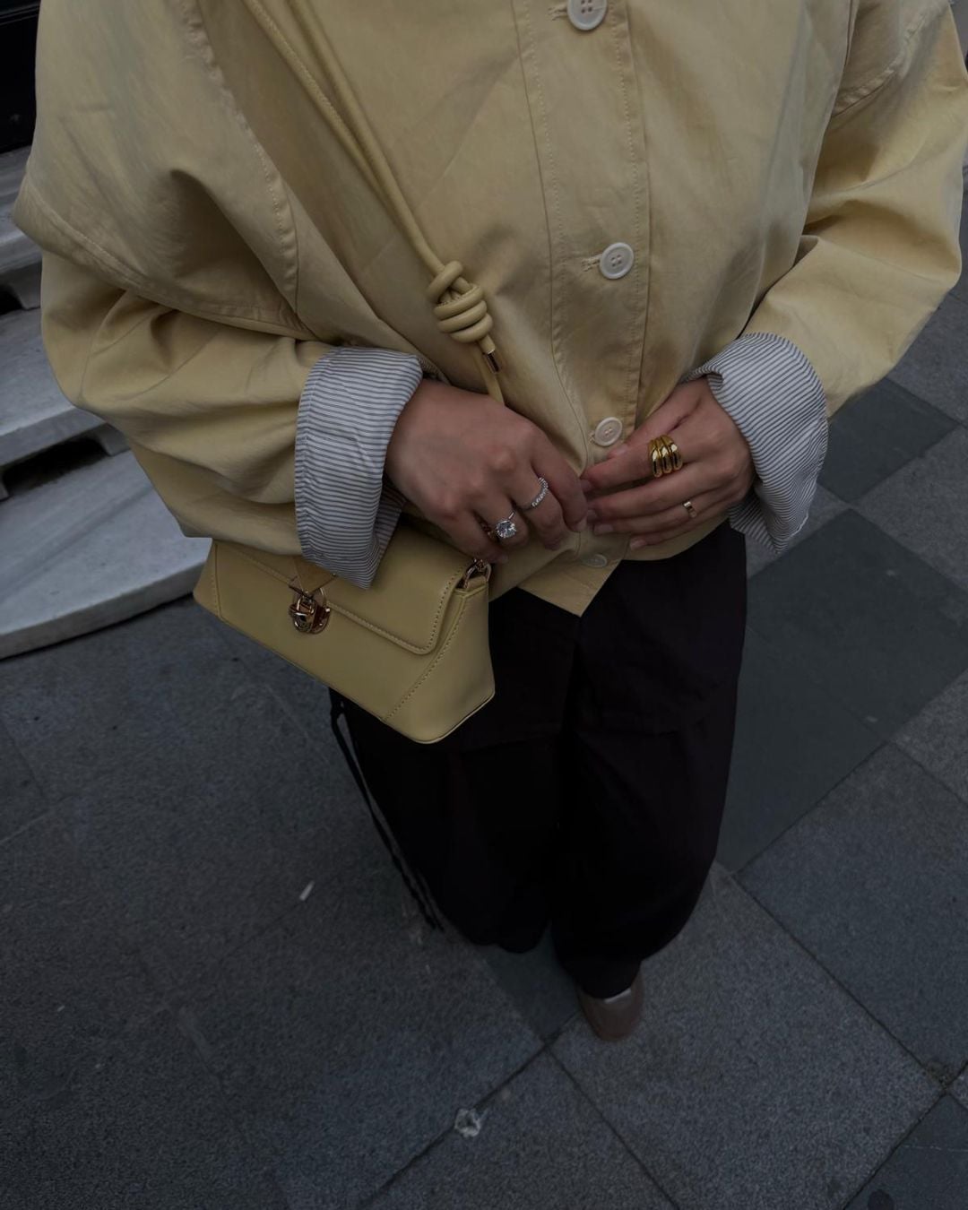 Dik Yaka Bomber Ceket
