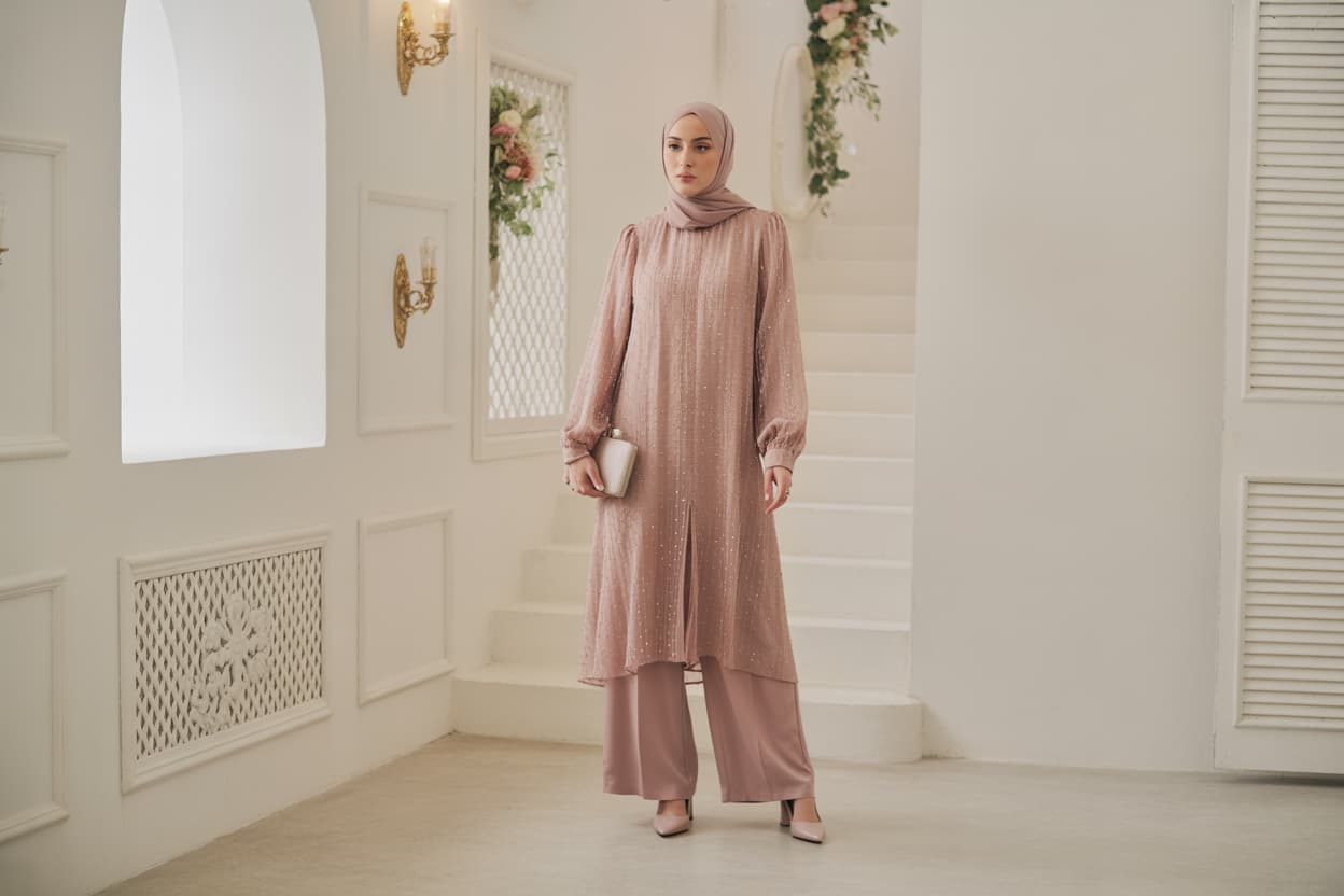 Çiçekli ve Desenli Abiyelerle Ortama Uygun Kombin