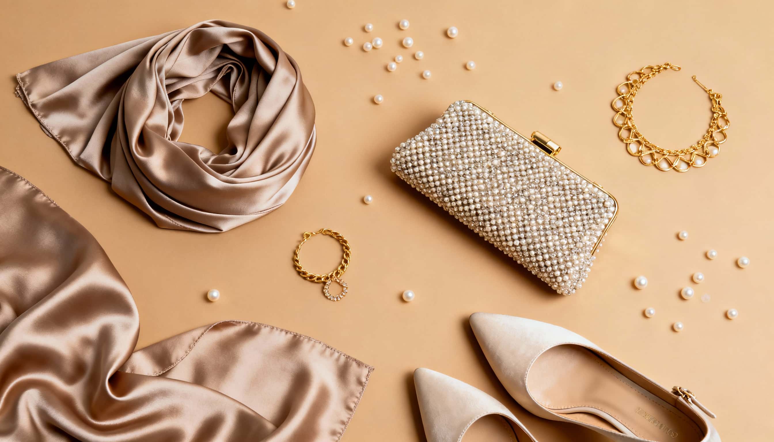 Sade Şık Tesettür Abiye Kombinleri