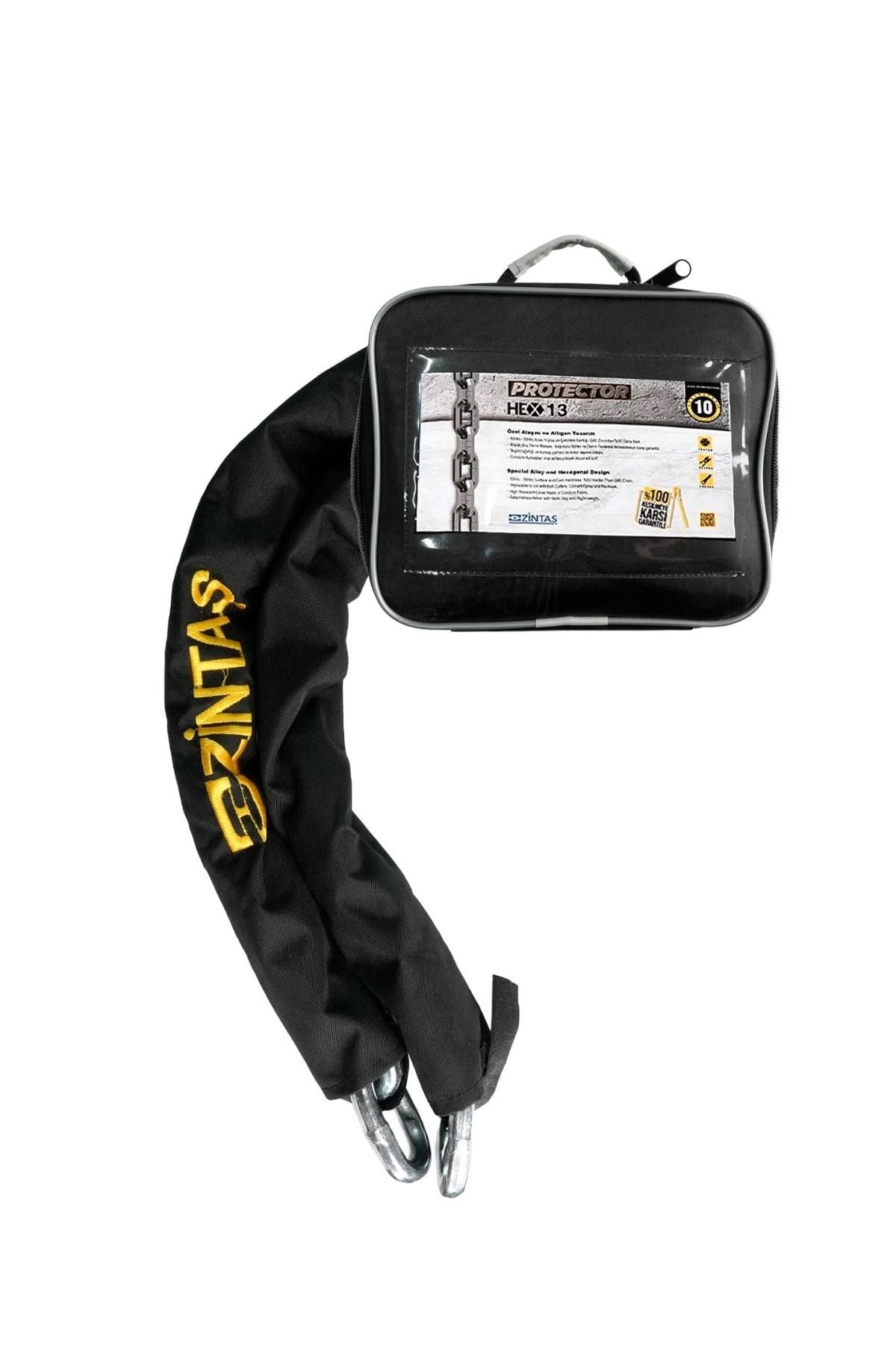 Zintaş Protector HEX13 Motosiklet Kesilmez Zincir 13mm 200cmmotosiklet kesilmez zincir, kesilmez zincir, kesilmeyen motor zinciri, kesilmeyen motosiklet zinciri, kesilmez zincir fiyatları, kesilmez zincir tavsiye