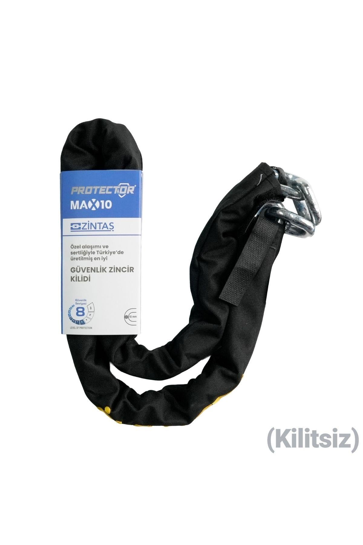 Zintaş Protector MAX10 Motosiklet Kesilmez Zincir 10mm Kilitsiz