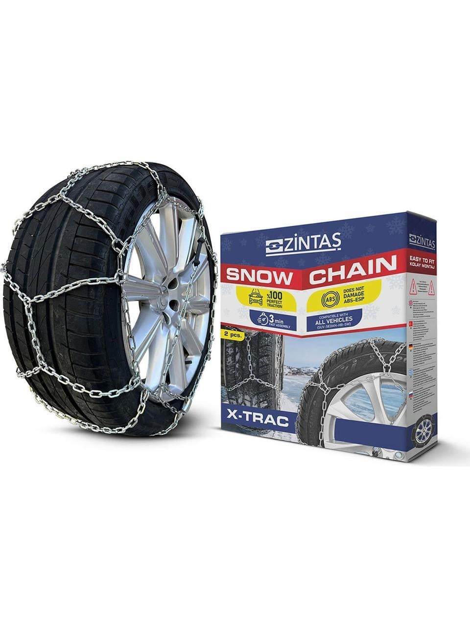 Zintaş X-Trac Takmatik Kar Zinciri 2. Grrup