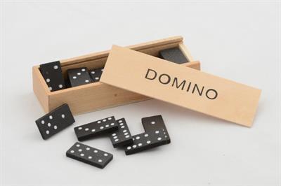 Ahşap Kutulu Domino