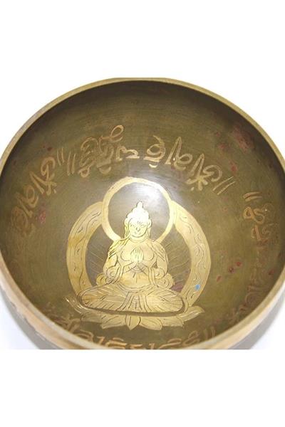 Meditasyon Çanı Yoga Çanı Tibet Çanağı 16 Cm