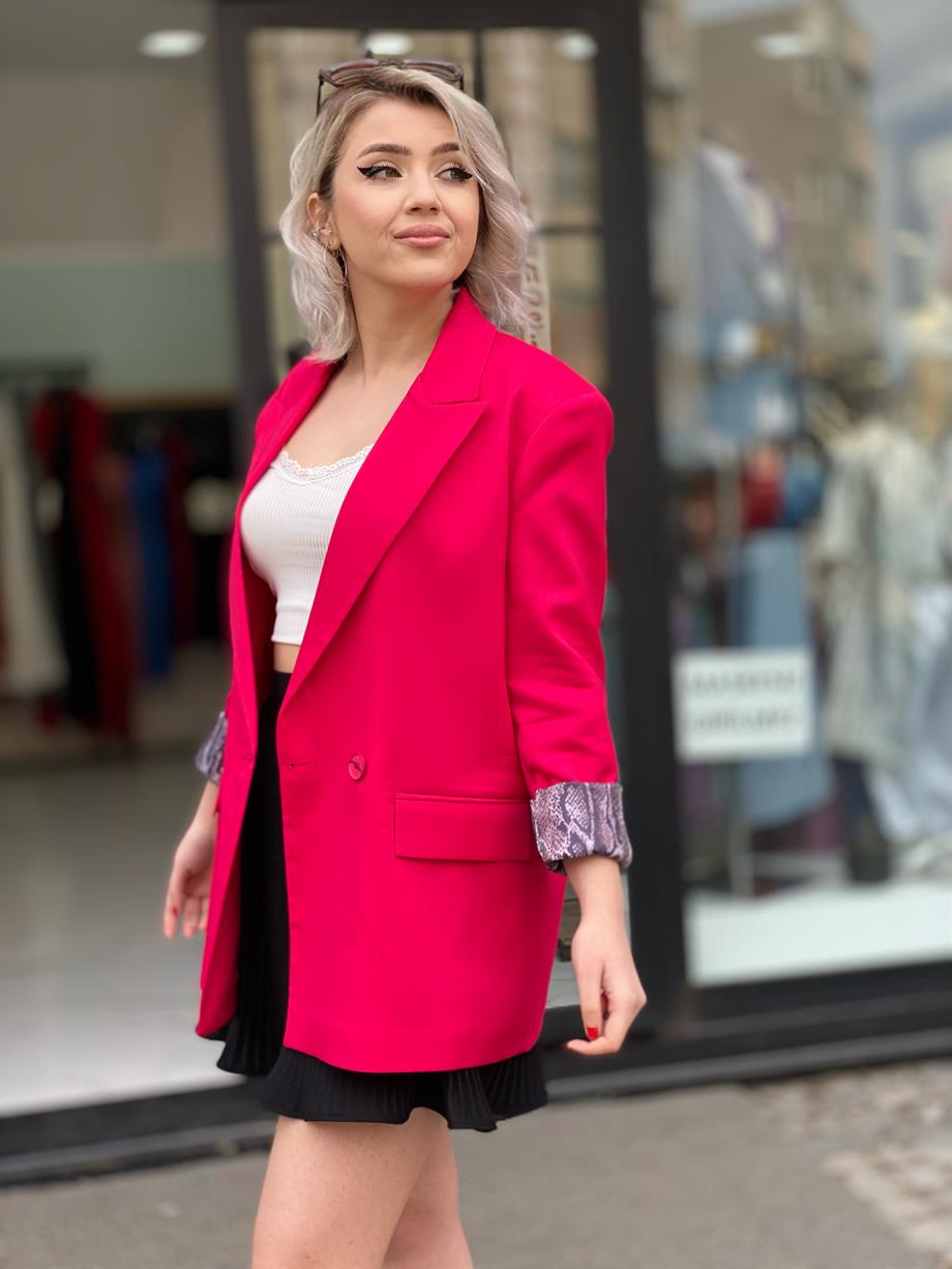 Fuşya Blazer
