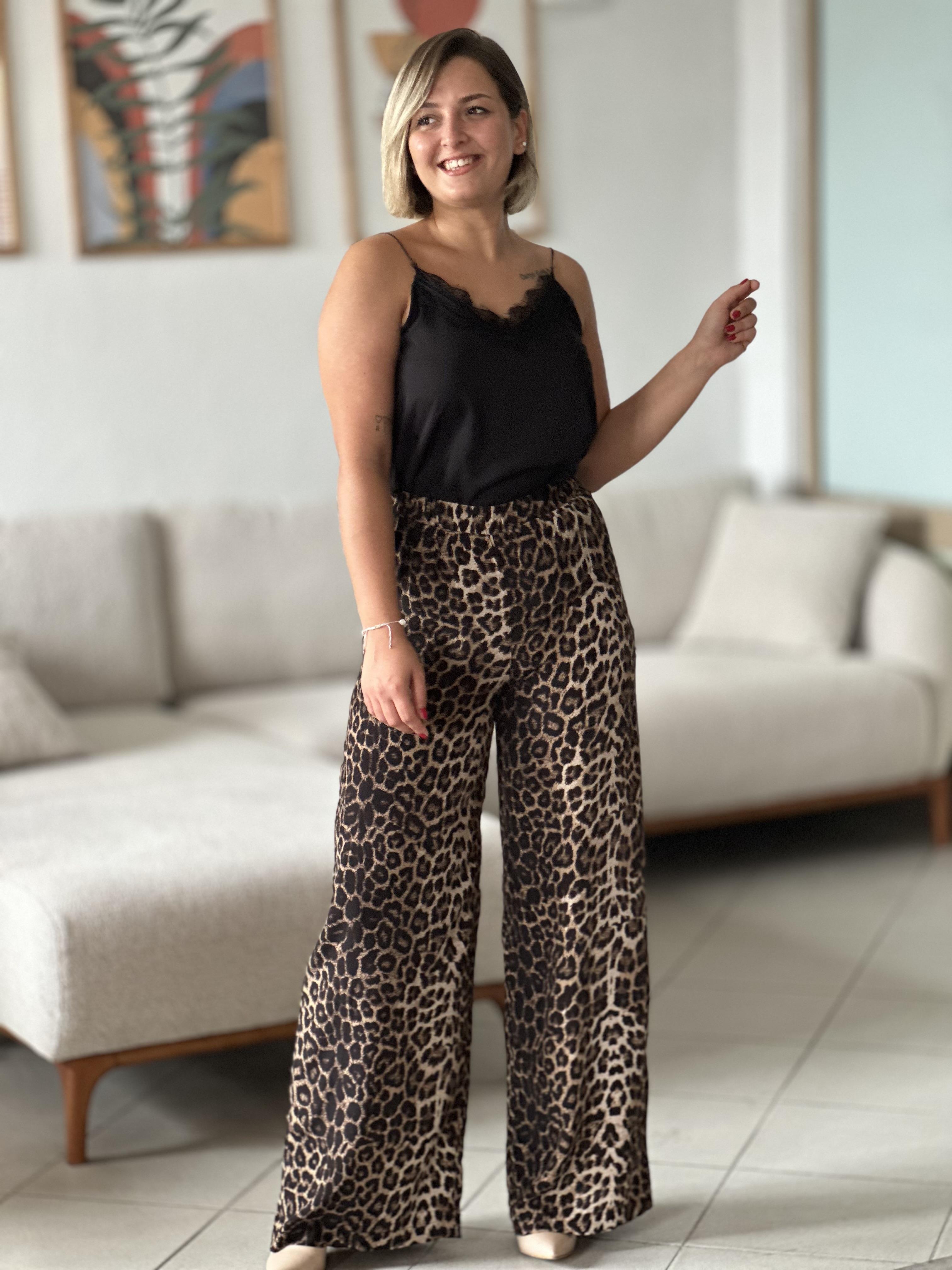 Leopar Pantolon 