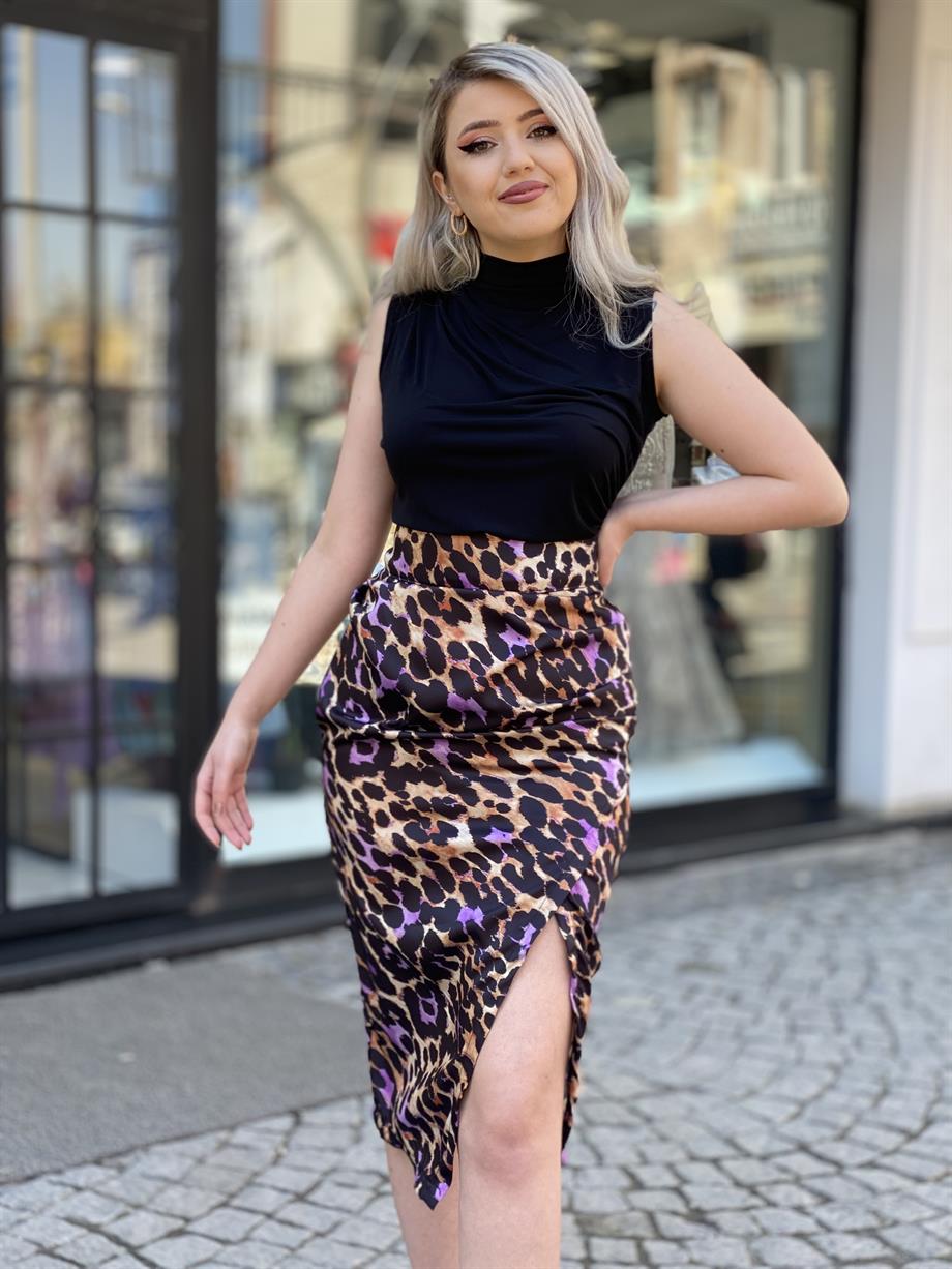 Leopar Saten Etek 