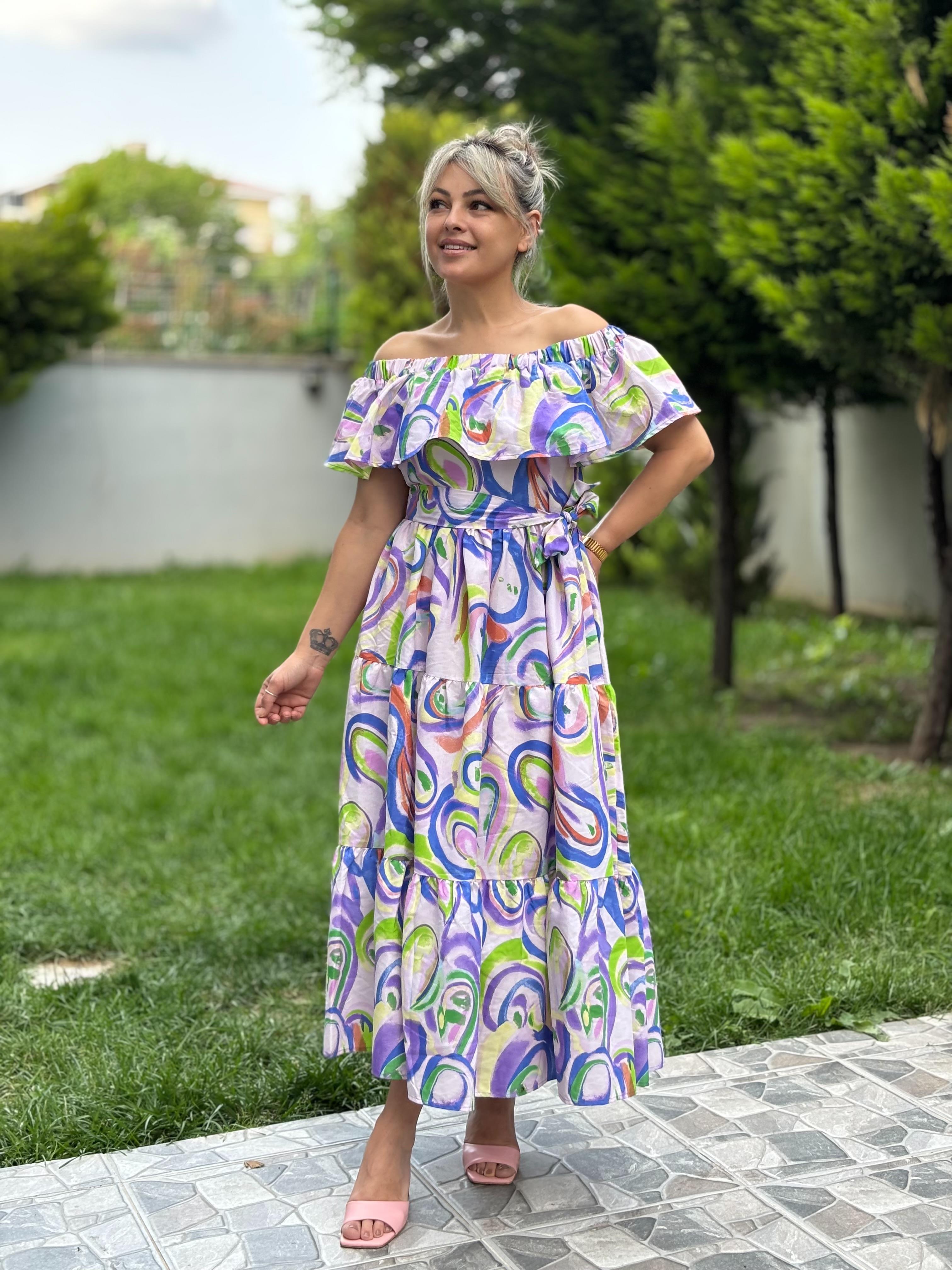 Madonna Yaka Elbise