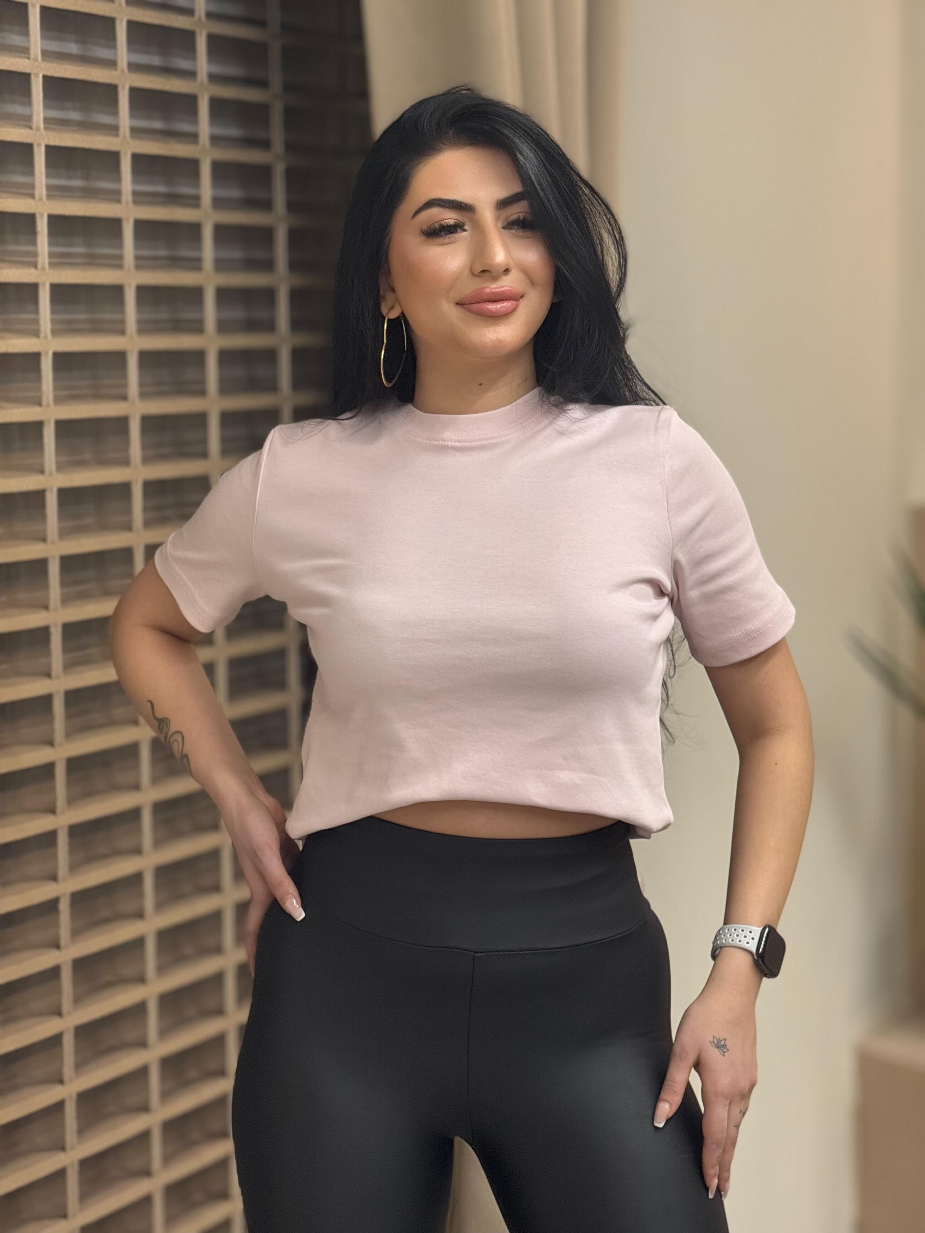 Massi Basic Tişört Pembe