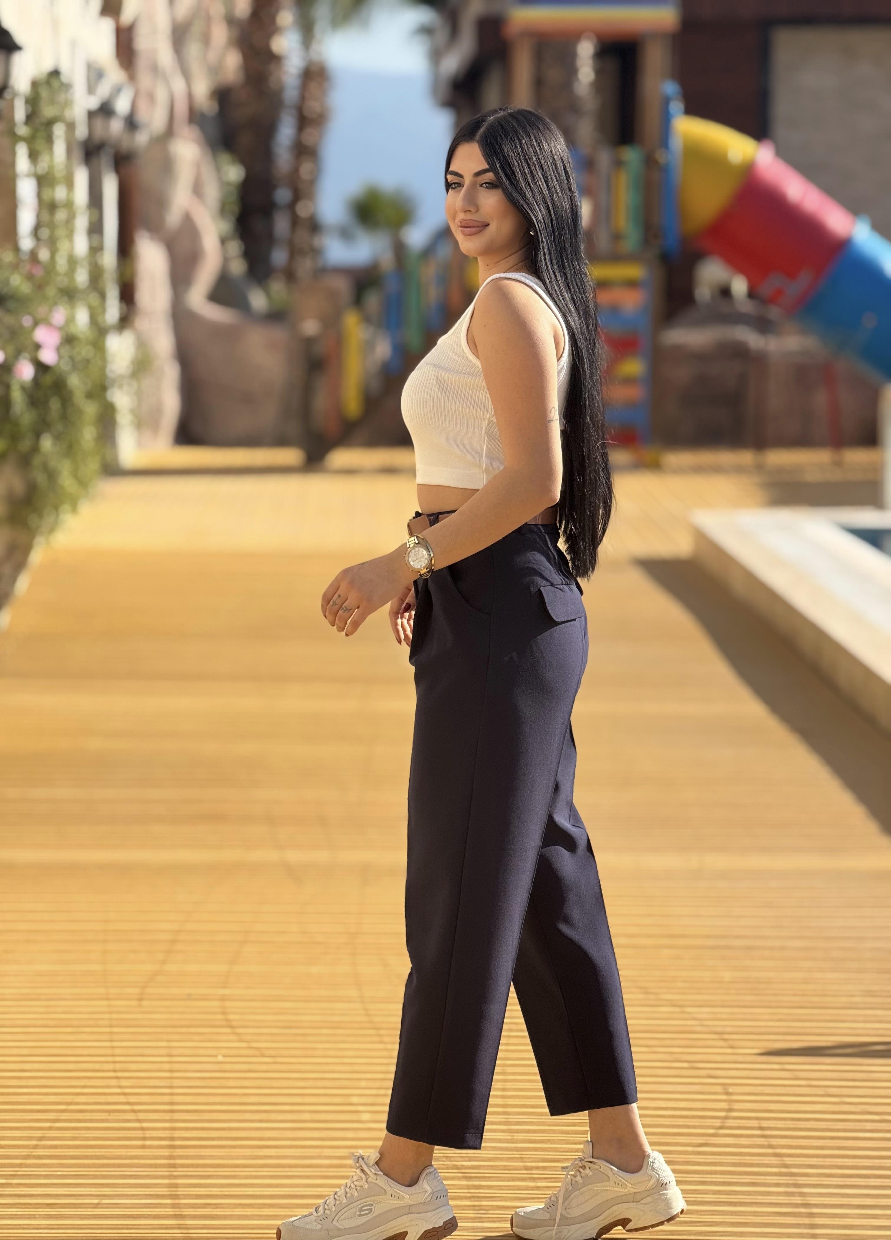 Premium Kalite Havuç Pantalon Lacivert