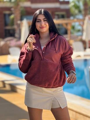 Orj Marka Bordo Sweat 