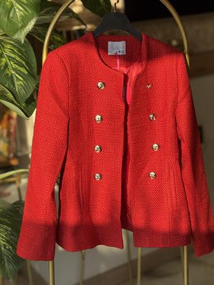 Tüvit Kırmızı Ceket