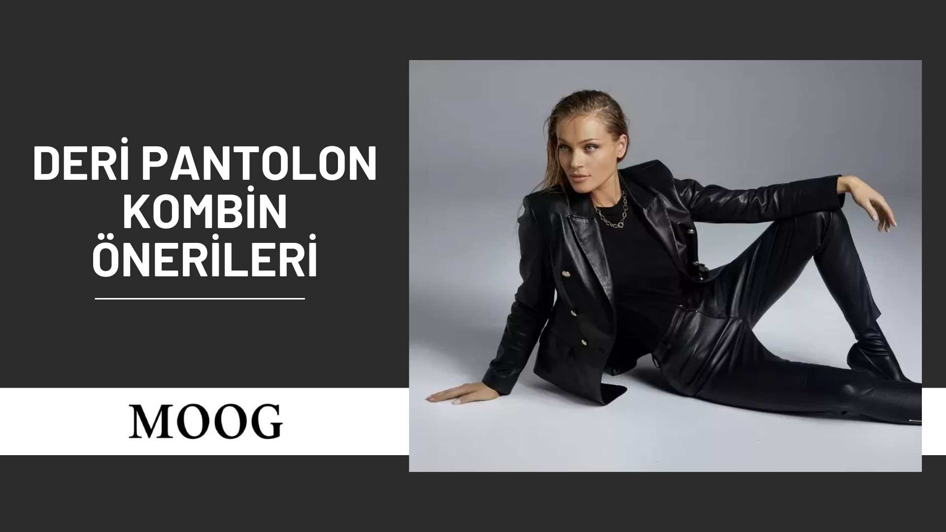 Deri Pantolon Kombini