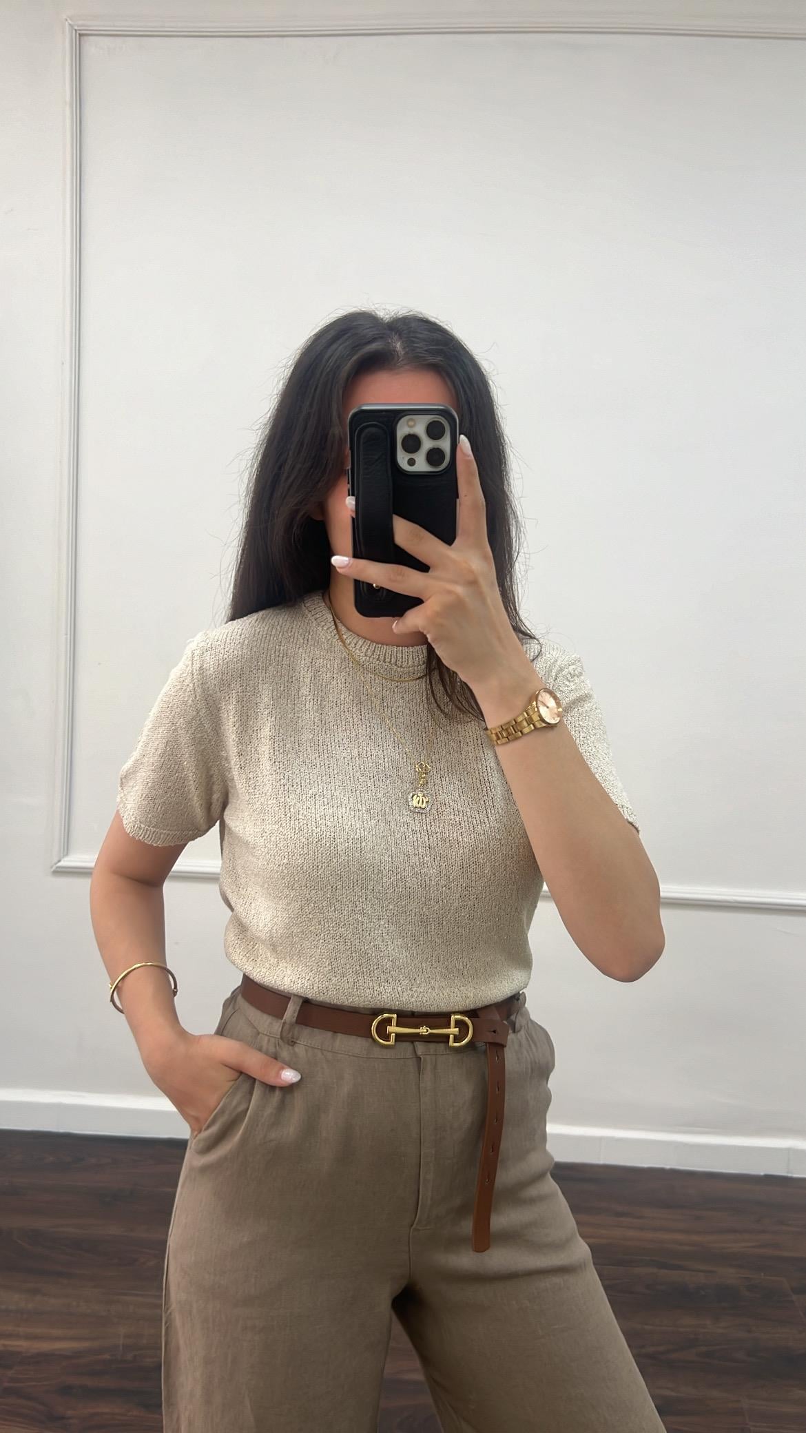 Kio Bej İnce Triko Basıc