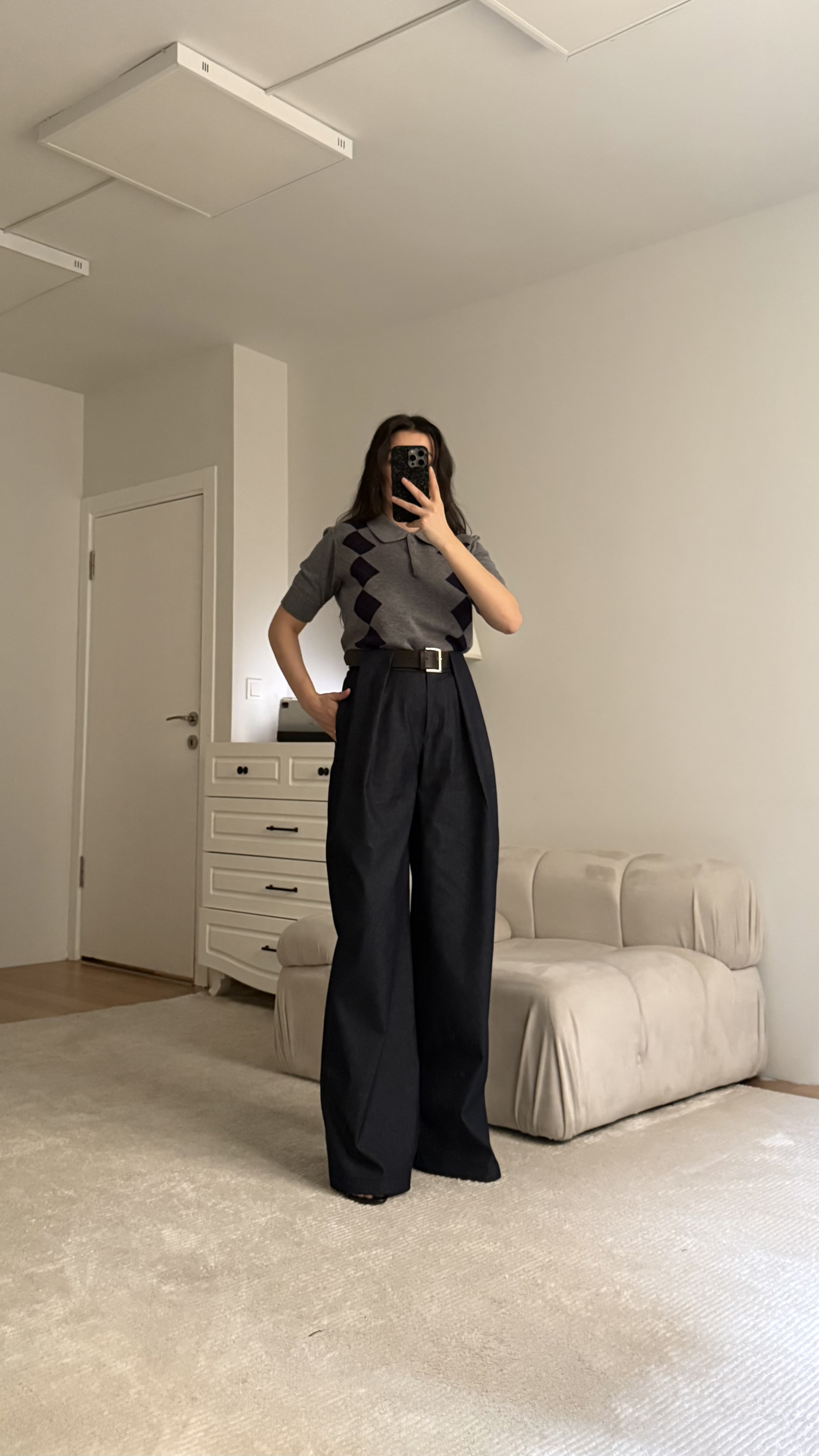 Laci Kemerli Palazzo Pantolon