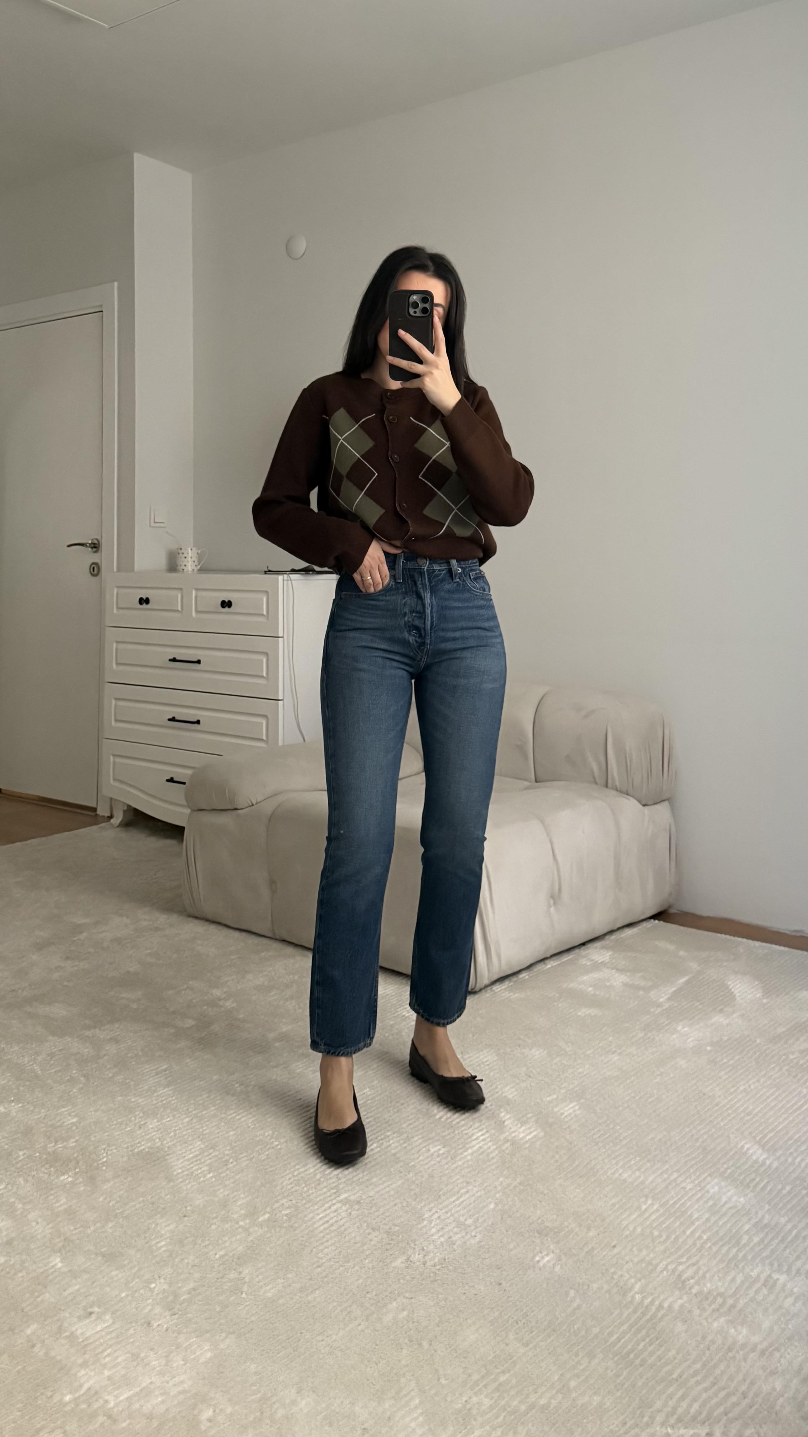 Lau Yüksek Bel Premium Mom Fit Jean