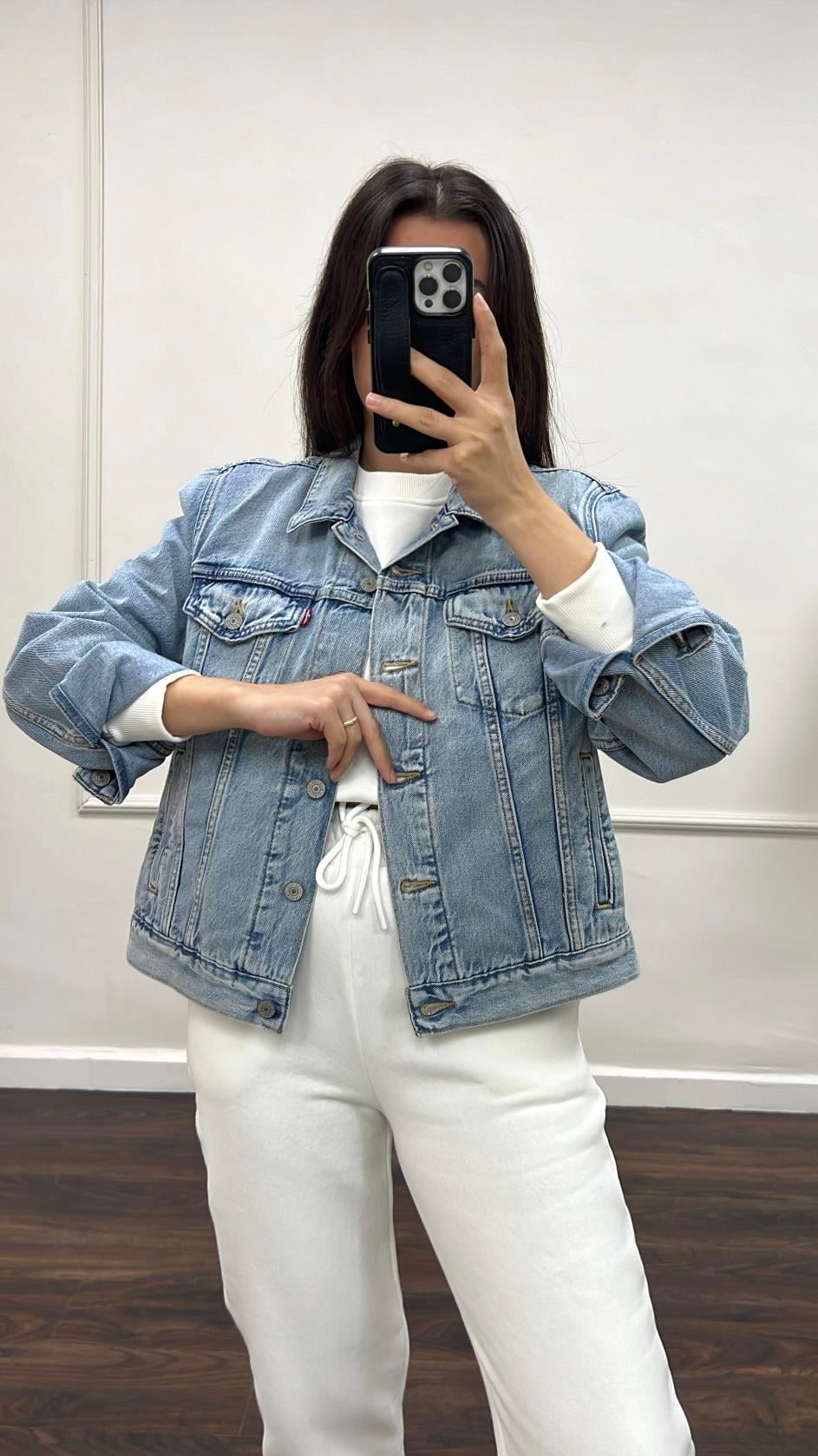 Lavli Premıum Oversize Denim Ceket