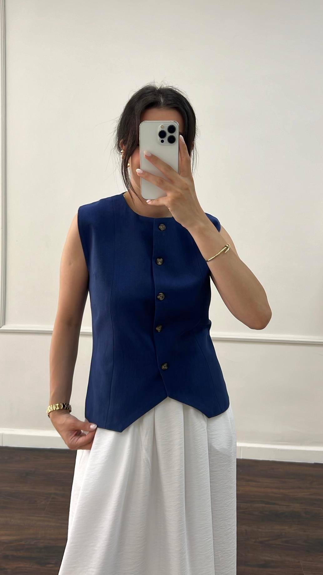 Mad Laci Ham Keten Yelek