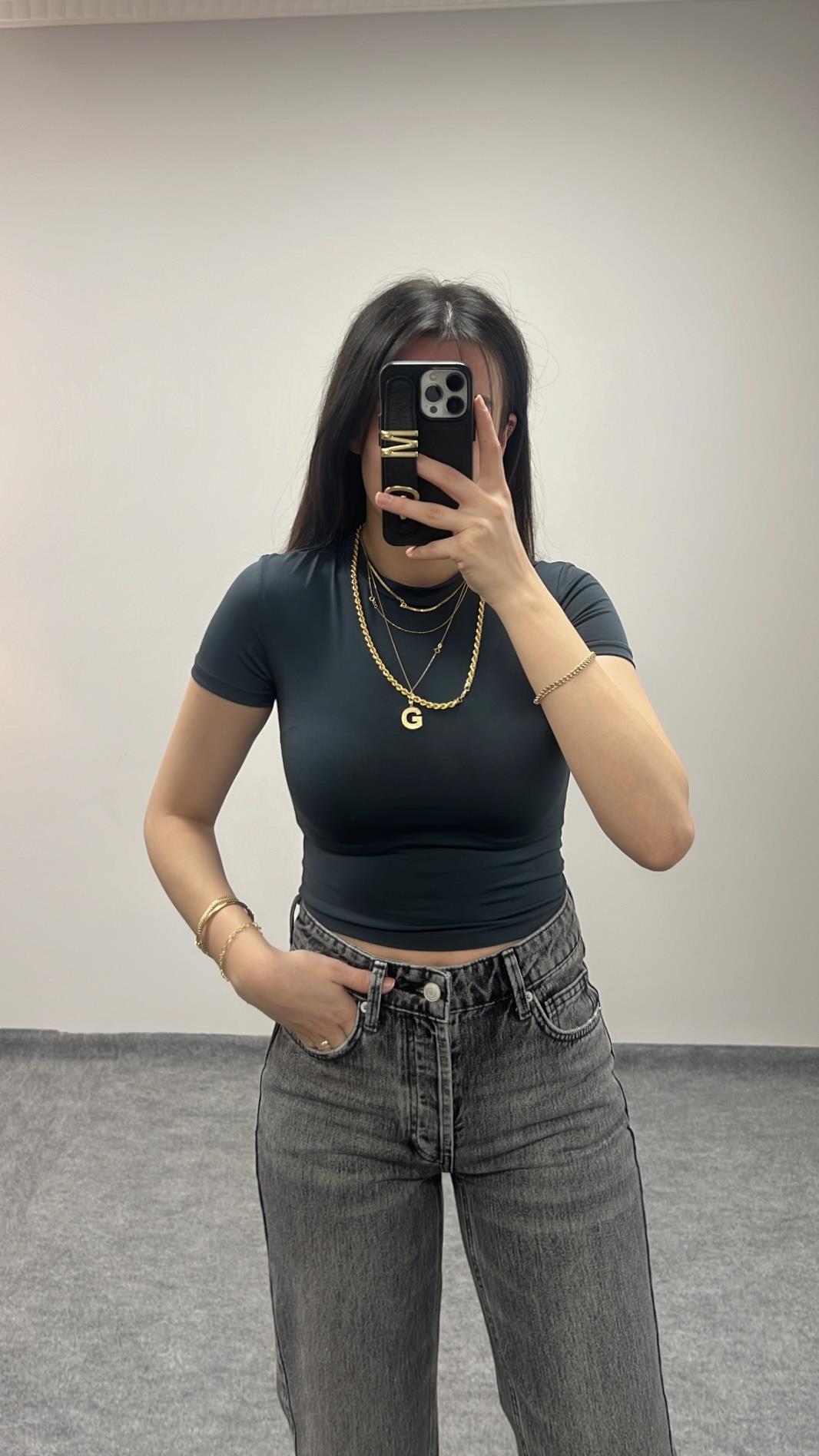 MARKA ANTRASİT KISA KOLLU BASIC