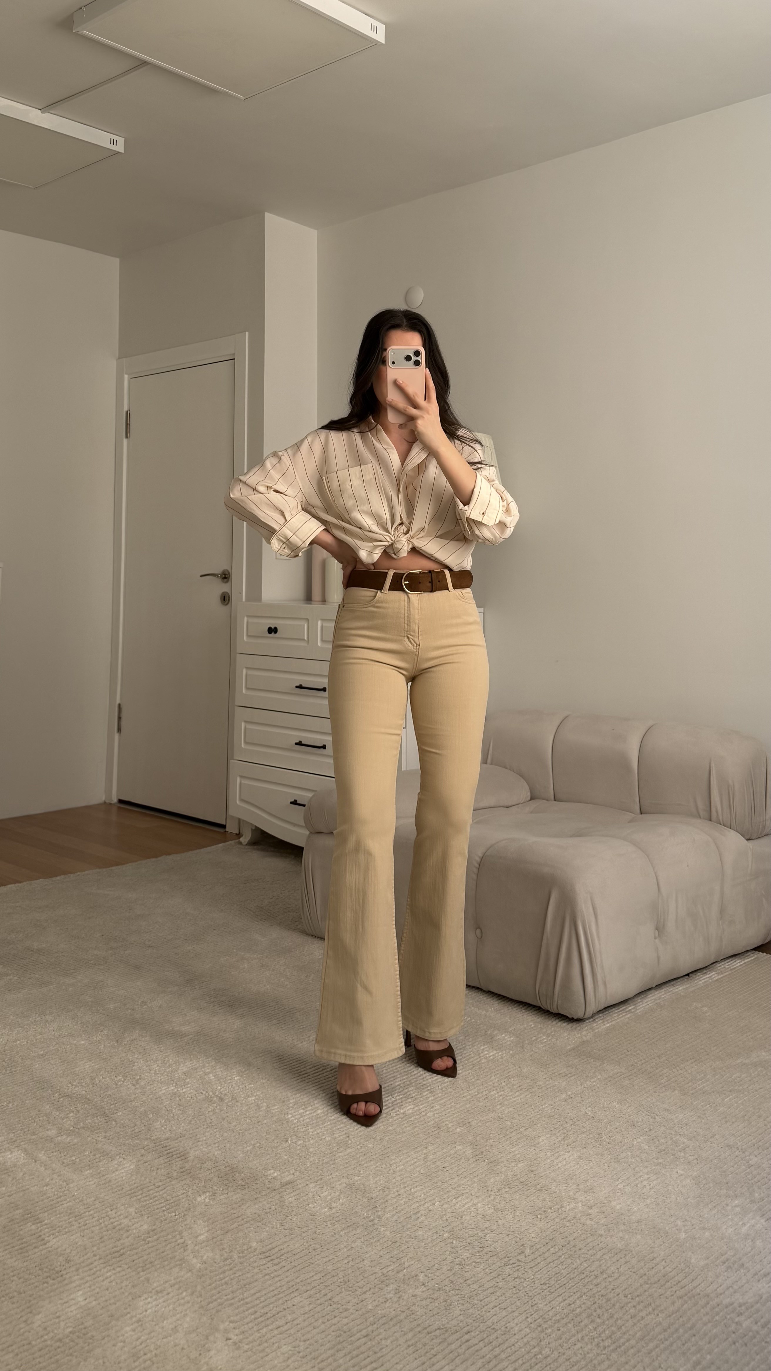 Marka Bej Flare Jean