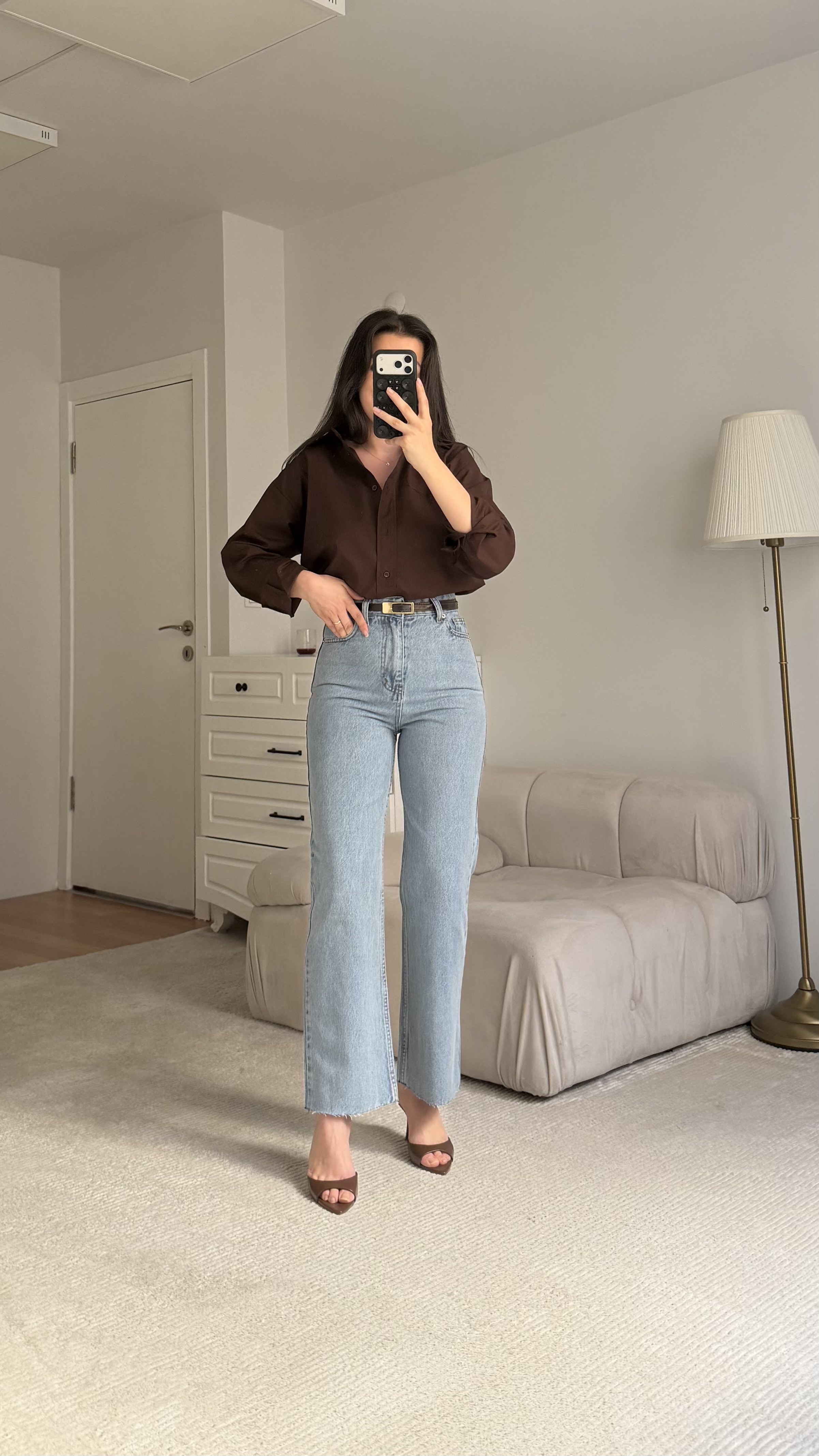 Marka Donuk Mavi Straight Fıt Jean