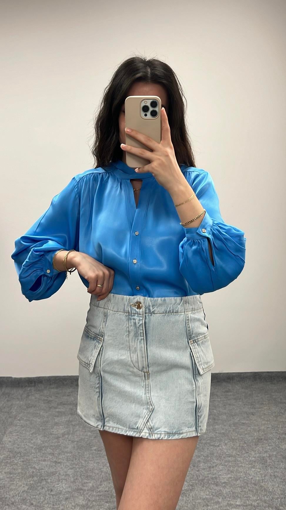 MARKA KARGO DENİM MİNİ ETEK